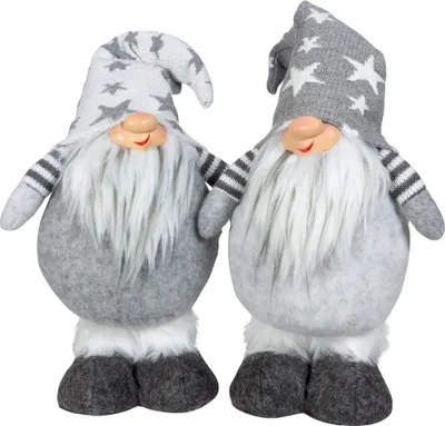 Produktbild von Wichtel 30cm stehend, Pärchen, 2er Set Dekofigur Weihnachten