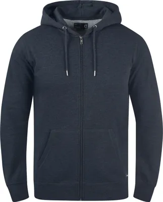 Produktbild von SOLID SDBerti Zip-Hood Herren Sweatjacke Kapuzenjacke Hoodie mit Kapuze Reißverschluss Kängurutasche Baumwollmischung Regular fit