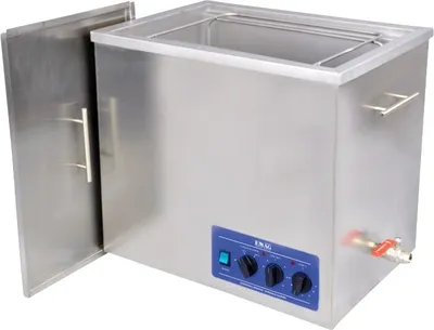 Obrázek produktu pro Ultrazvuková čistička EMMI 420 HC, 42 000 ml, nerezová ocel, laboratorní dílna