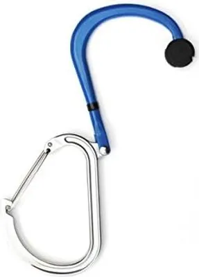 Produktbild von Qlipter Universal Karabiner mit Haken ocean blau für Kinderwagen