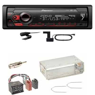 Produktbild von Pioneer MVH-S420DAB Bluetooth USB DAB+ Autoradio Einbauset für BMW 3er E36 Z3
