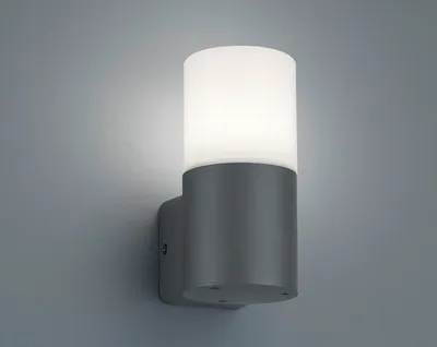 Produktbild von Runde LED Außenwandleuchten Anthrazit Außenleuchten für Hauswand Außenbereich