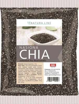 Immagine prodotto di Aga Holtex: Semi di chia, 120 grammi