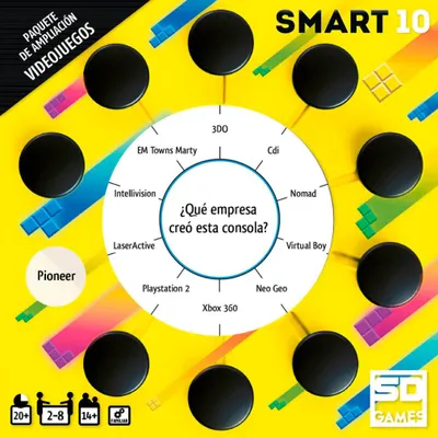 Immagine prodotto di Smart 10 spagnolo Estensione del gioco Videogiochi
