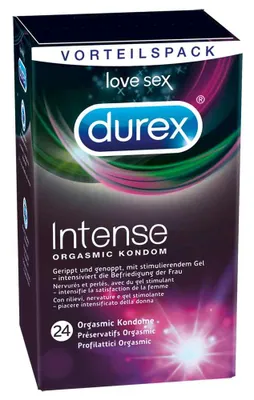 Produktbild von Durex Intense Orgasmic Kondome 24 Stück