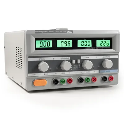 Produktbild von Labornetzgerät McPower Digi 302-05 2x 0-30V 0-5A 1x 5V/3A