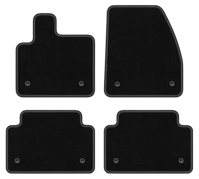 Immagine prodotto di Tappetini in moquette per Range Rover Evoque II 2019- (SUV) – set 4 pezzi, neri, su misura – Wielganizator BASIC