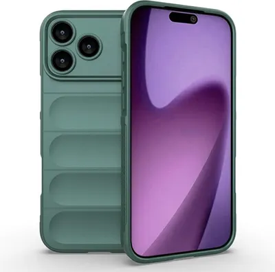 Produktbild von iPhone 18 Pro / 17 Pro Hülle - Coverup Hands-On Rugged Back Cover - Grün