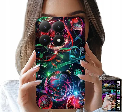 Produktbild von Etui Do Xiaomi 17 - Świąteczne Bombki, Choinka, Case + Folia