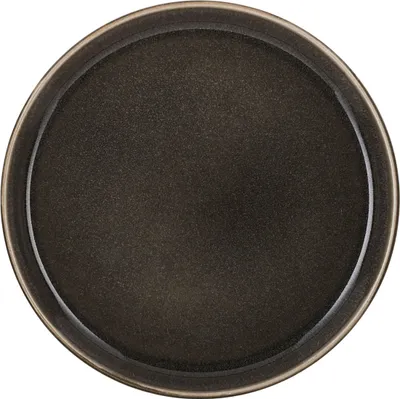 Produktbild von BITZ 821255, Essteller, Rund, Steingut, Grau, 21 cm, 20 mm
