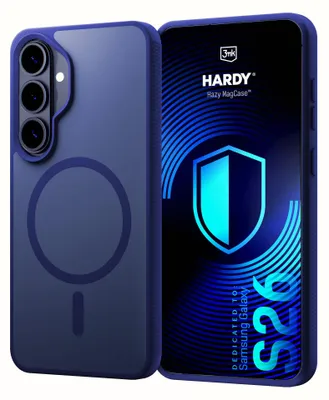 Productafbeelding van H Hardy Telefoonhoesje voor Galaxy S26, Krasbestendige MagSafe-beschermhoes, Blauw