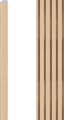 Produktbild von VOX Wandpaneel R-TRIM Linerio M-Line - Akustikpaneel - Innendekoration - Natur 265x12,2x1,2 cm 1 Stück