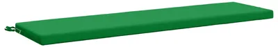 Image de Coussin de banc SOEST, 100 % polyester, vert, 150 x 40 x 5 cm