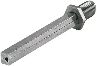 Produktbild von Hoppe Wechselstift FDW Länge 100mm Vierkant 10mm Eisen verzinkt - 6078893
