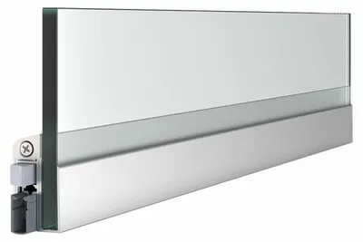 Produktbild von Athmer Türdichtung Schall Ex DUO GS / 8 Nr.1-408 Länge 833mm Auslösung 2-seitig silberfarbig eloxiert - 1-408-0835