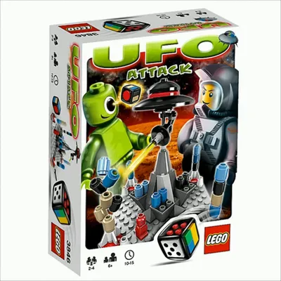 Produktbild von LEGO SPIELE U.F.O. Attack 86-teilig, 2 - 4 Spieler, ab 6 Jahre (3846)