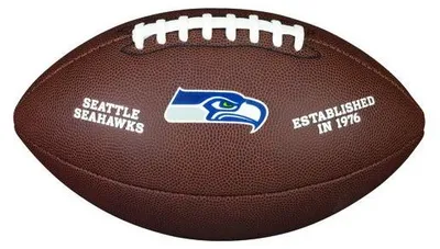 Image de Ballon Football Américain NFL Seattle Seahawks Wilson Licenced