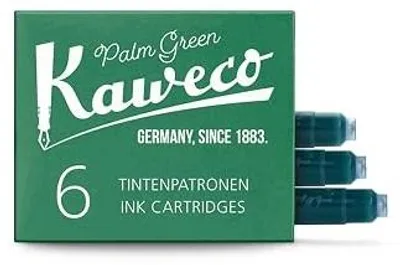 Zdjęcie produktu dla Wkłady atramentowe kaweco królewski błękit 6 sztuk do piór