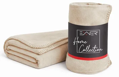 Produktbild von Polar Fleecedecke sand 130 x 160 cm : sand : 100% Polyester fleece