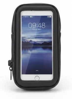 Immagine prodotto di Supporto per telefono per bicicletta e scooter - Impermeabile - Nero