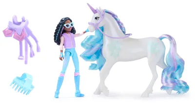 Produktbild von Spin Master International B.V. Unicorn Academy Small Doll & Unicorn Lyla & Glacier