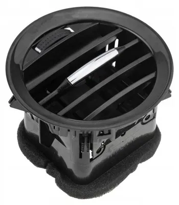 Obrázok produktu pre Predná ventilačná mriežka pre palubnú dosku, Opel, Corsa D, Adam, čierna s chrómom