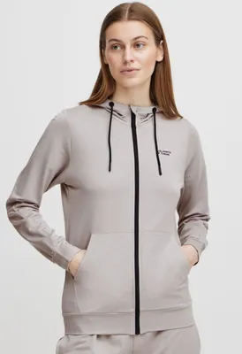 Produktbild von NORTH BEND NBBrenta Damen modische Sweatjacke Kapuzenjacke Hoodie komfortabel mit Kapuze