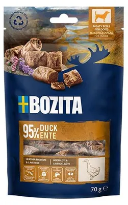 Productafbeelding van BOZITA Hartige snacks met eend - traktaties voor honden - 70g