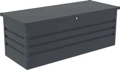 Produktbild von Gartenbox G21 Denver 560 L, anthrazitfarbenes Metall