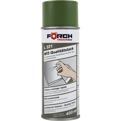 Produktbild von FÖRCH Lack Sonderfarben L221 TRUCKline Maschienengrün RAL 6011 seidenglanz