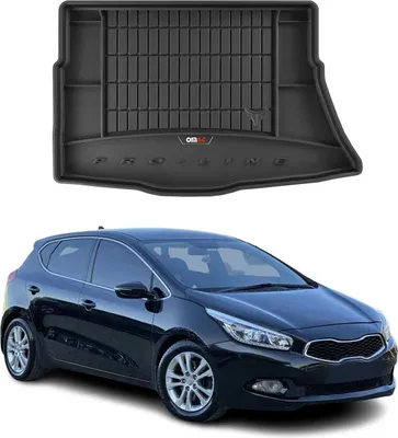 Produktbild von OMAC Gummi Kofferraumwanne für Kia Ceed 2012-2018 TPE Laderaumwanne Schwarz