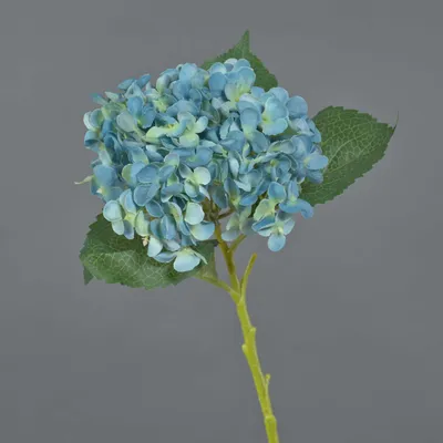Produktbild von artplants.de Künstliche Blume Hortensie EGIA, blau, 50cm - Dekoblume Hydrangea