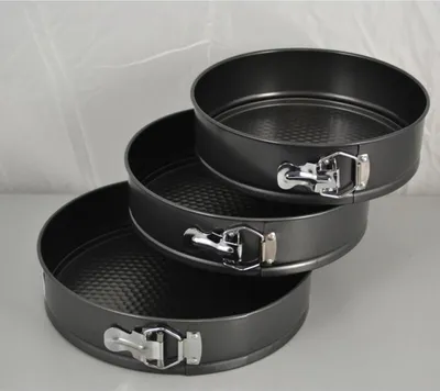 Produktbild von Flachboden-Springform-Set Kuchenform Kuchen backen Küche Haushalt Küchenhelfer