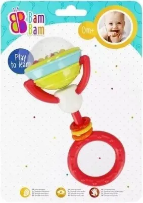 Zdjęcie produktu dla Bam Bam Grzechotka lizaczek dla niemowląt