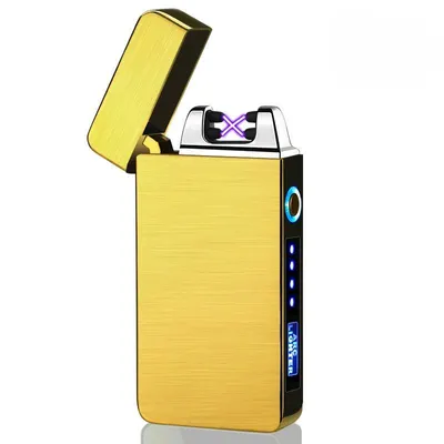 Produktbild von THAR Plasma-Feuerzeug – USB wiederaufladbar – Gold