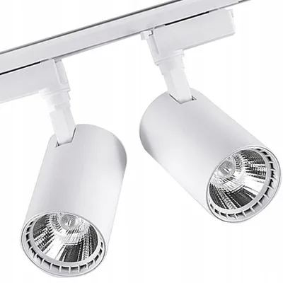 Produktbild von Decorya LED Schienenstrahler 30W tralweiß 4000K Weiß Set