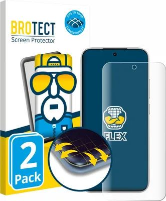 Produktbild von 2x BROTECT Fullscreen Schutzfolie für Xiaomi Poco F8 Pro 5G Displayschutz Folie Fullcover Klar Transparent