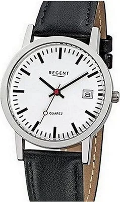 Produktbild von Regent Armbanduhr schwarz F-794 Damen Herren Analog-Quarzuhr URF794