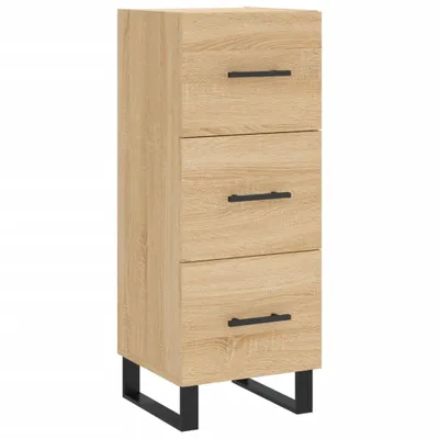 Produktbild von Sideboard Sonoma-Eiche 34,5x34x90 cm Holzwerkstoff