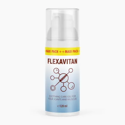 Image de Flexavitan Gel - soin pour les muscles et les articulations tendus - 120 ml