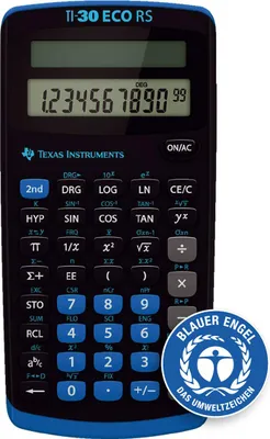 Produktbild von Rechner TI-30 ECO RS Blauer Engel