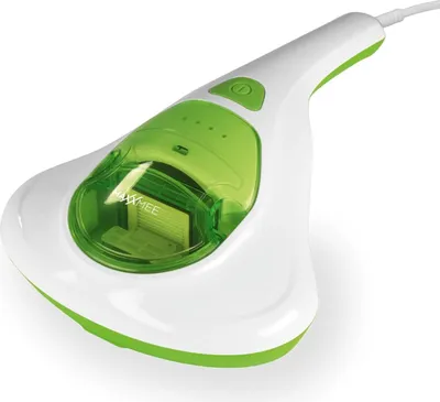 Produktbild von MAXXMEE Milben-Handstaubsauger mit UV-C-Licht 300 W Desinfizierung weiß grün