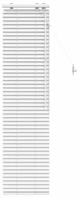 Obrázek produktu pro vidaXL Žaluzie, bílá, 50 x 160 cm, 35 mm, masivní dřevo paulovnie