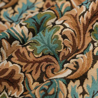 Productafbeelding van Jacquard decoratiestof, 138 cm breed, meerkleurig, gecertificeerd volgens