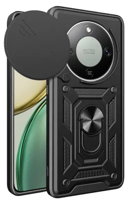 Produktbild von Handyhülle für Honor Magic8 Lite, Techsuit CamShield Series, Schwarz