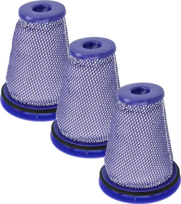 Produktbild von vhbw 3x Vormotorfilter Ersatz für Dyson 967371-01 für Staubsauger - Motorschutzfilter, Abwaschbar