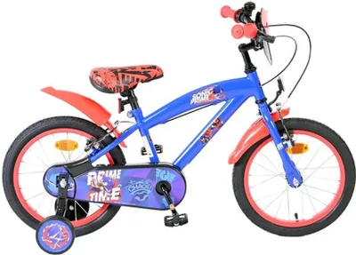 Produktbild von Sonic Kinderfahrrad - Jungen - 16 Zoll - Blau - Zwei Handbremsen
