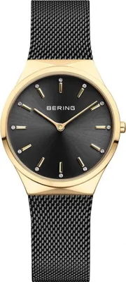 Produktbild von Damenarmbanduhr BERING 12131-132, klassisch-schwarz, Schmuckdesign.