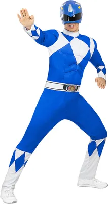 Produktbild von Power Rangers – blaues Kostüm Größe: L