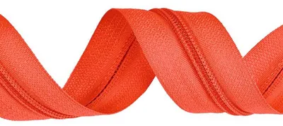 5m Endlos-Reißverschluss 3mm freie Farbwahl orange